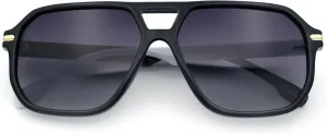 Polarized Luxury Sporty Mens Racer Plastic Gentlemanly Fashion Sunglasses