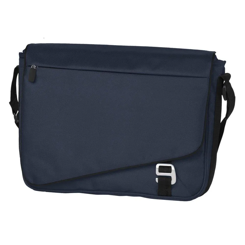 Port Authority Dark Steel Blue/Black Transit Messenger