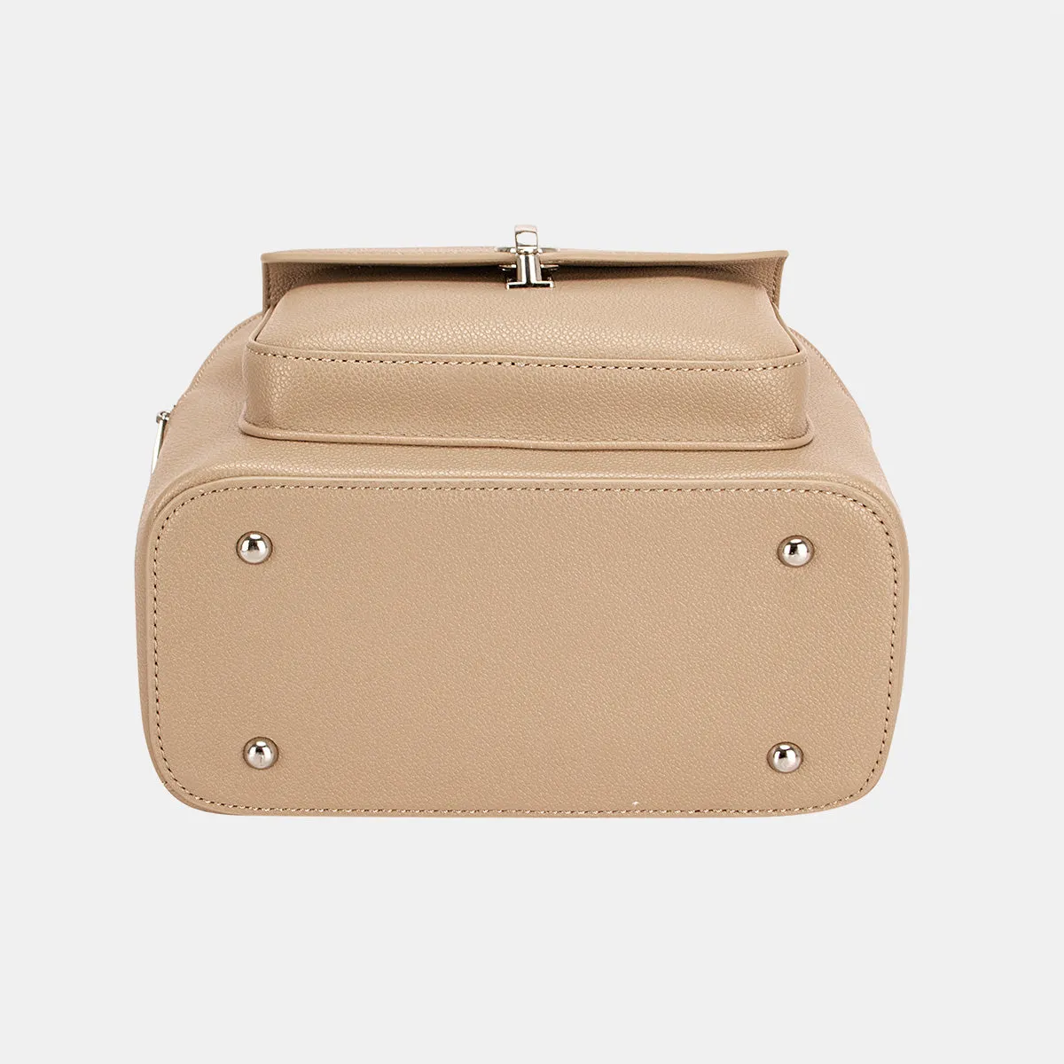 PU Leather Backpack Bag