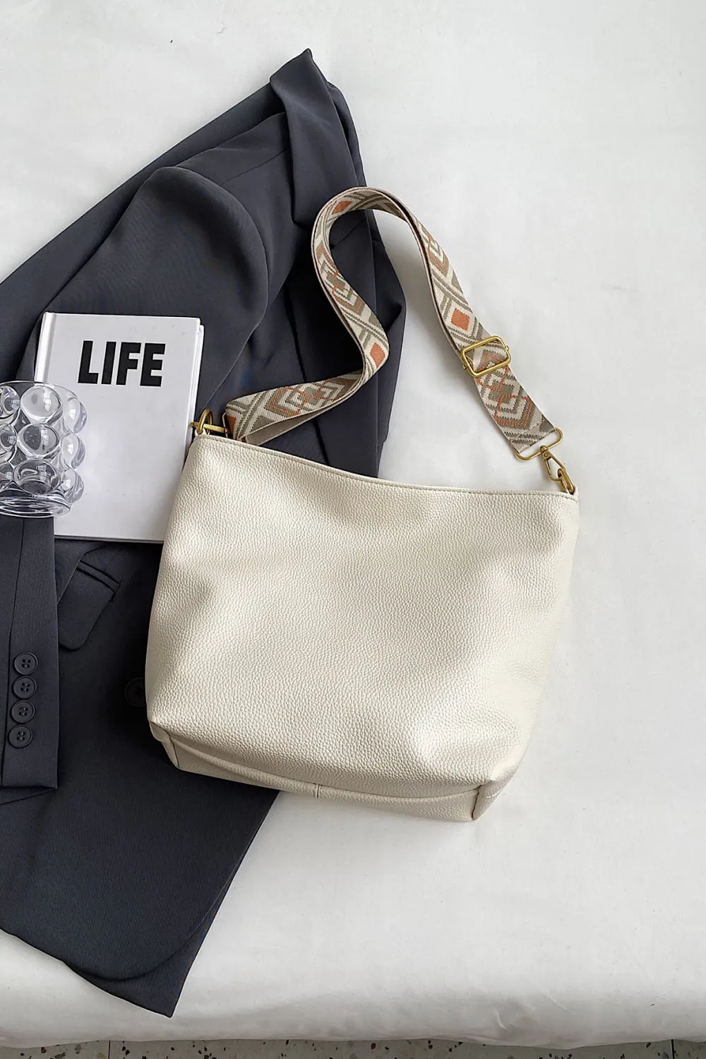 PU Leather Shoulder Bag