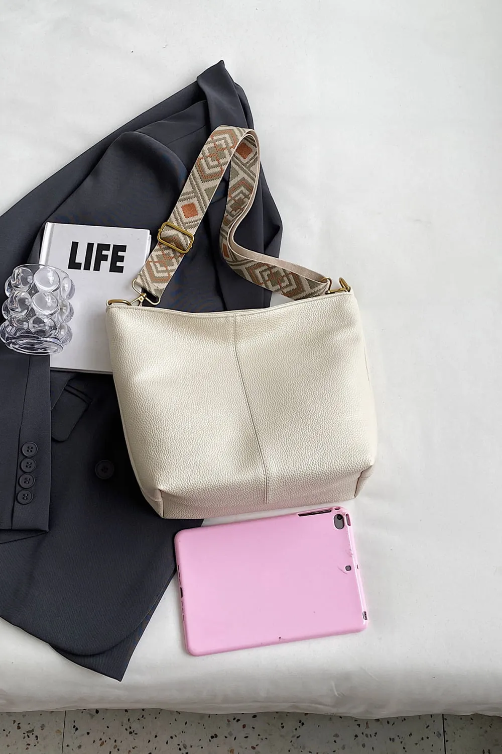 PU Leather Shoulder Bag
