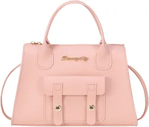 Purses for Women Fashion Pattern Solid Simple Handbag Shoulder Bag Purpose High Capacity Zipper Bag