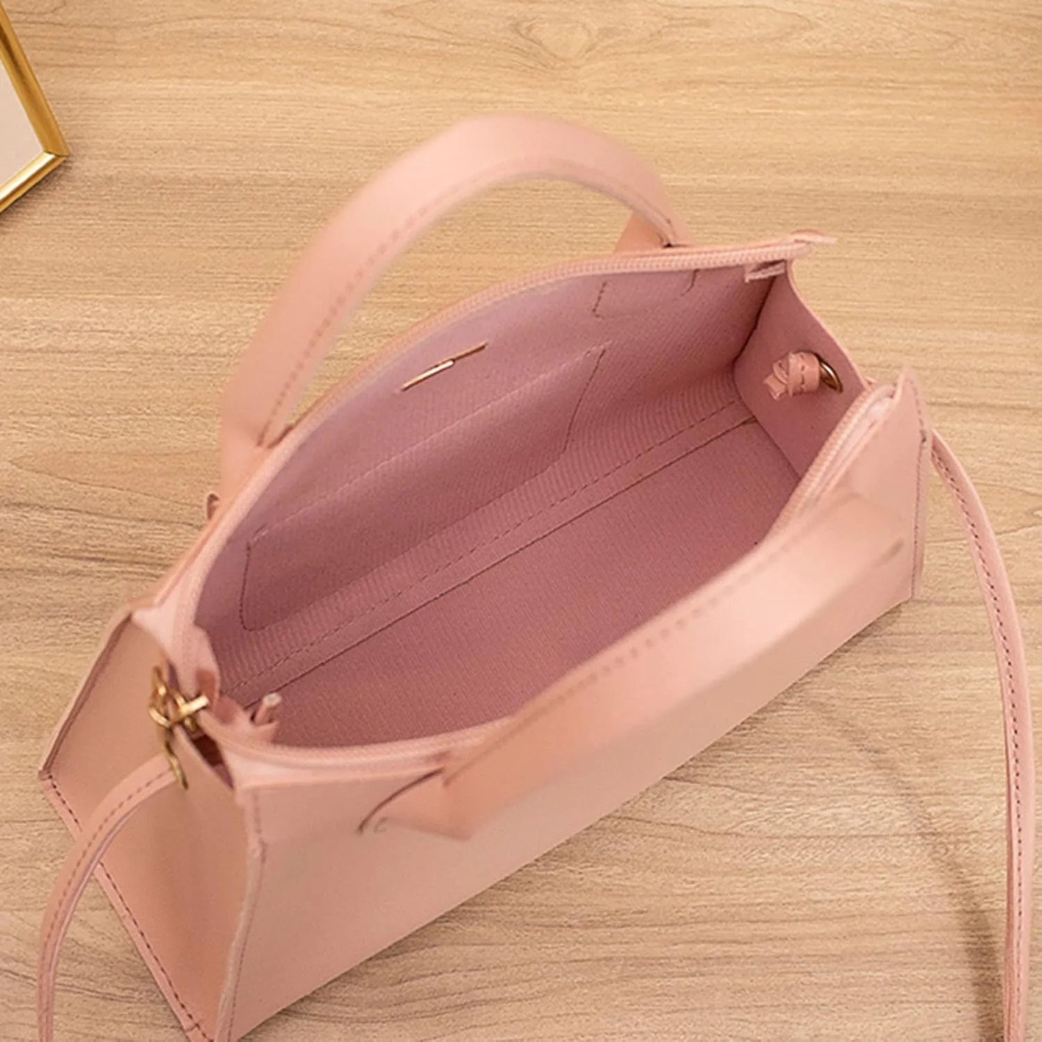 Purses for Women Fashion Pattern Solid Simple Handbag Shoulder Bag Purpose High Capacity Zipper Bag