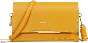 Quilted Crossbody Bags for Women Lightweight Quilted Leather Handbags for Women Beach Bag Water Proof Sandproof(Yellow)