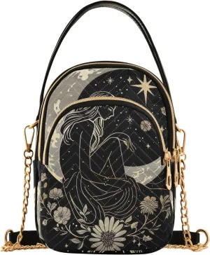 Quilted Purse Cell Phone Crossbody Case