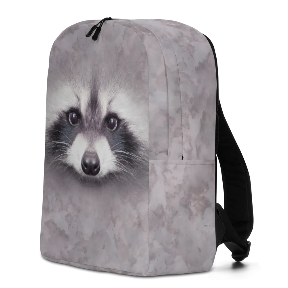 Racoon Minimalist Backpack