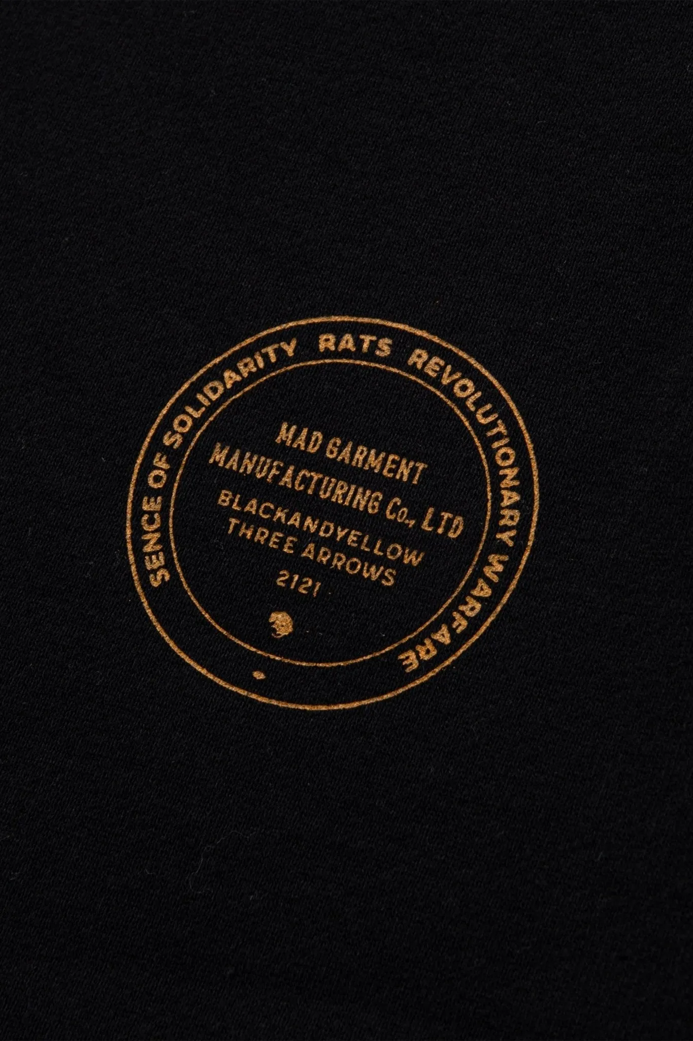 Rats Cut Off Sweat - Black