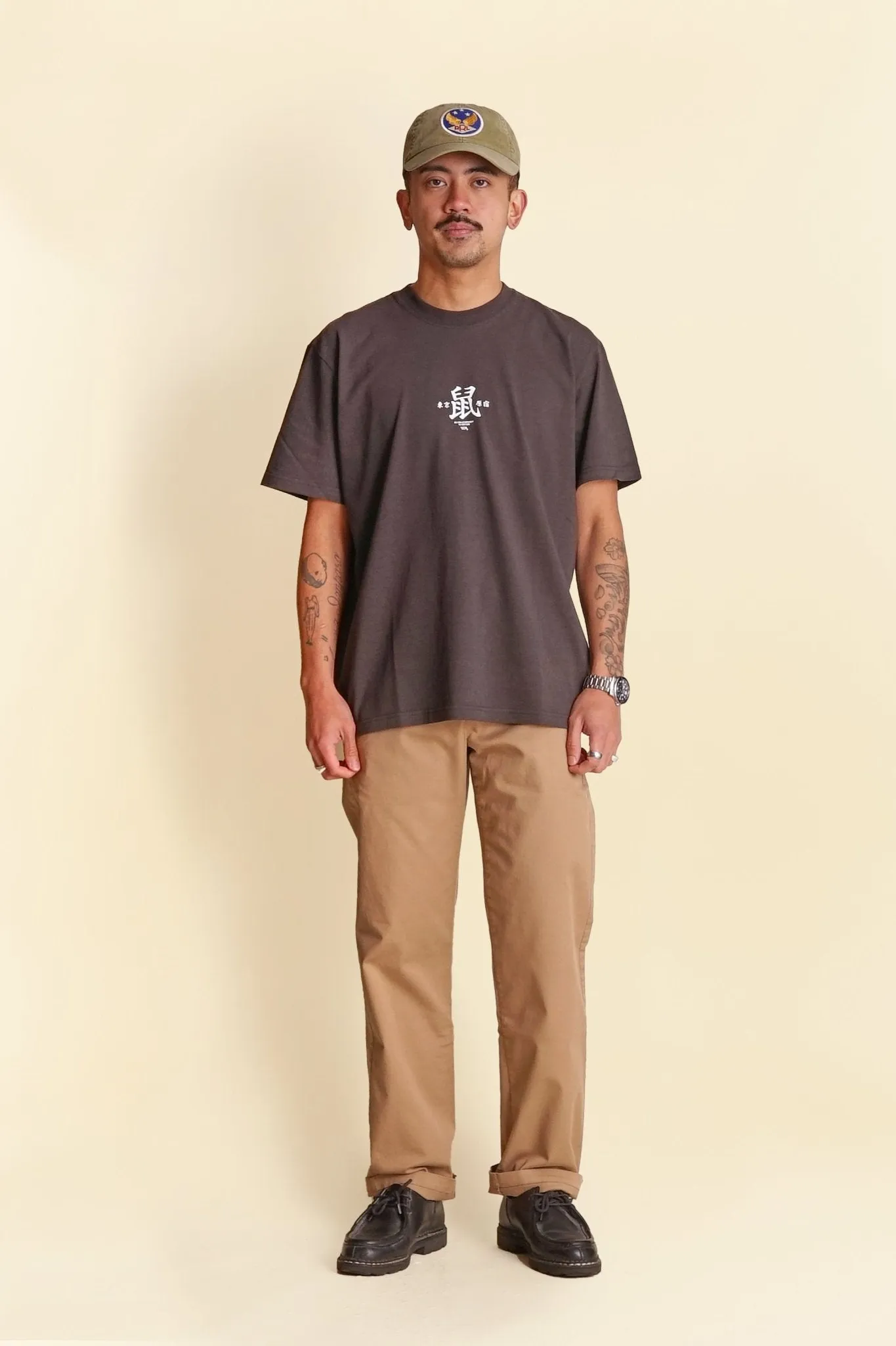 Rats "Mouse" Short Sleeve Tee - Ash Black