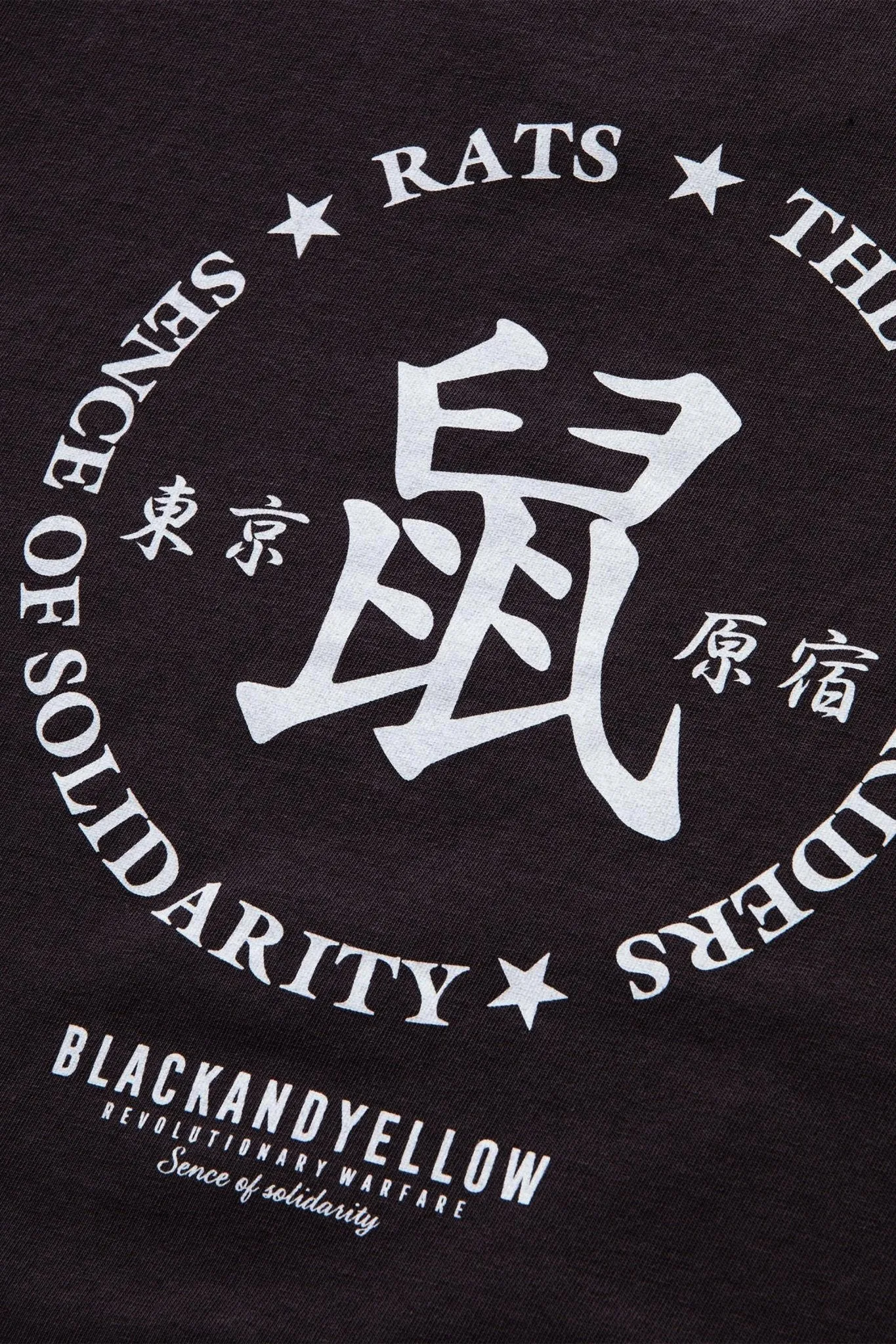 Rats "Mouse" Short Sleeve Tee - Ash Black