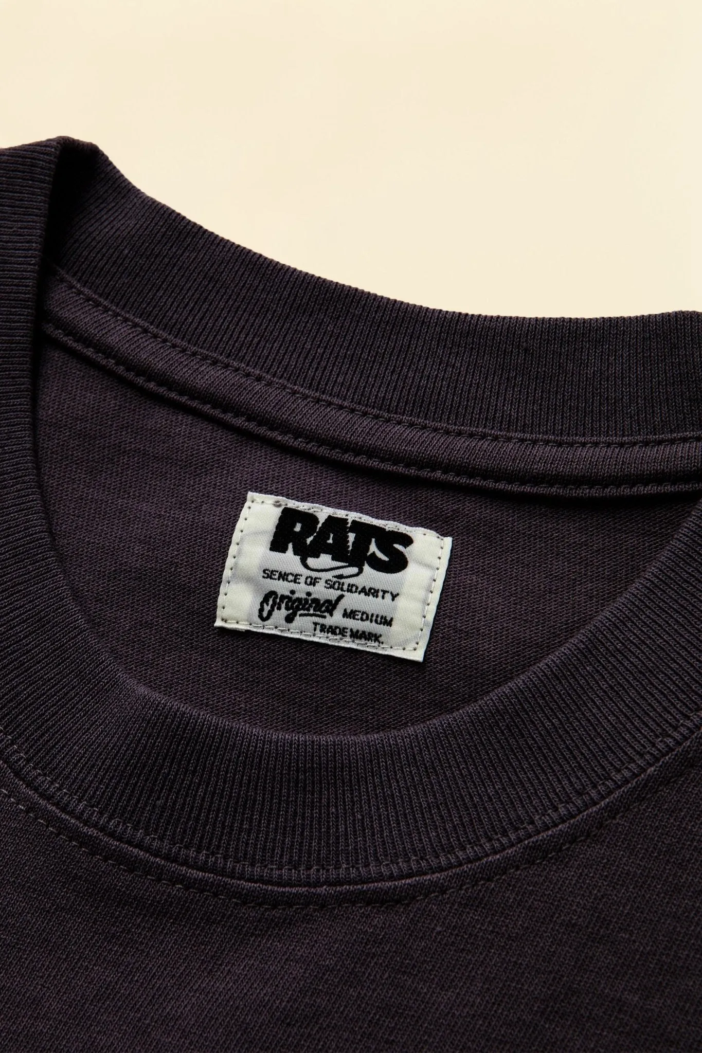 Rats "Mouse" Short Sleeve Tee - Ash Black