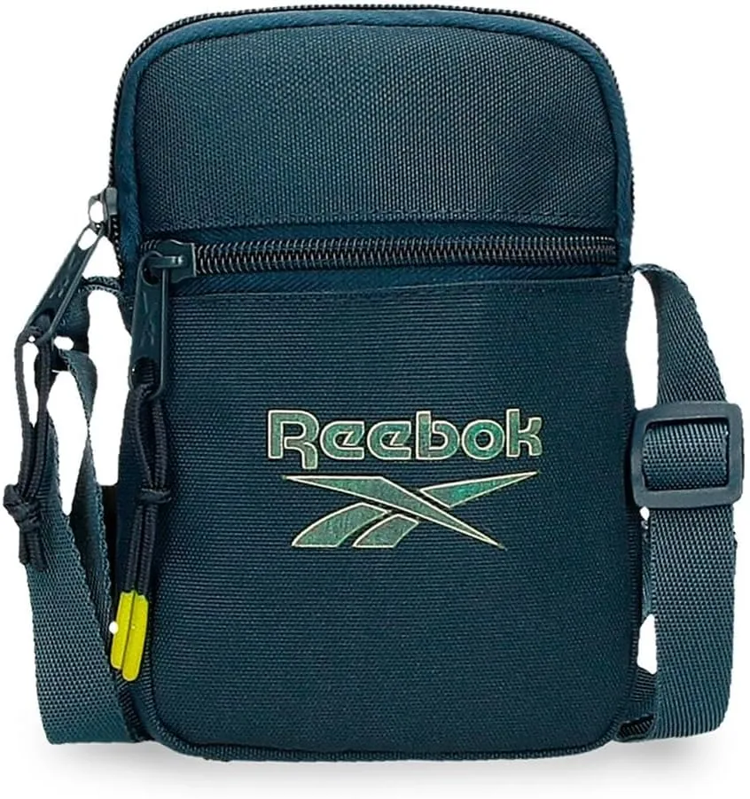 Reebok Summerville Shoulder Bag, Small, Blue, 12 x 17 x 2.5 cm, Polyester, Blue, Talla nica, Small Shoulder Bag, blue, Einheitsgre, Small shoulder bag