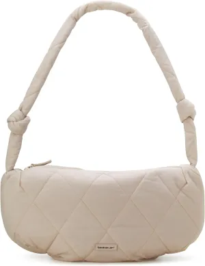 Reebok Womens Crossbody Bag - Oversized Quilted Puffer Tote Bag for Women, Large Shoulder Purse for Gym Travel & Everyday Use