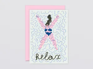 'Relax' Art Card
