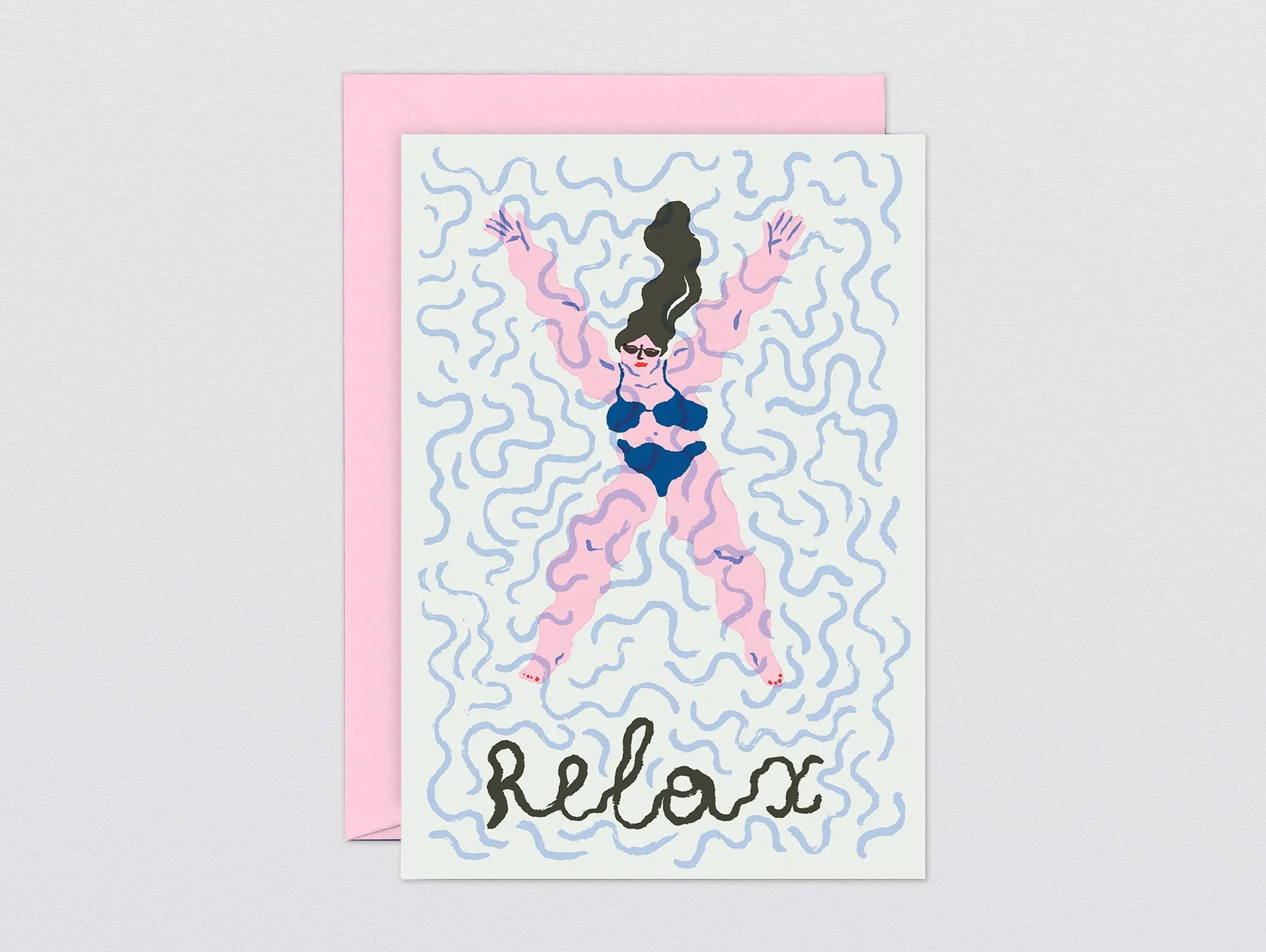 'Relax' Art Card