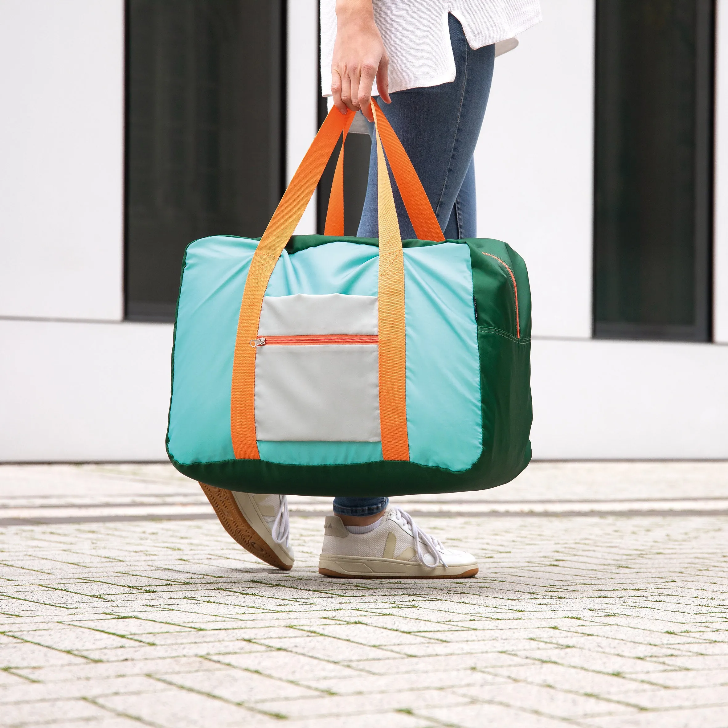 Remember Duffle Travel Bag - Green
