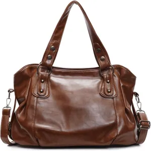Retro Crossbody Bag for Women Purses Single-Shoulder Tote Bag Fashionable Handbag for GiftTravel Work