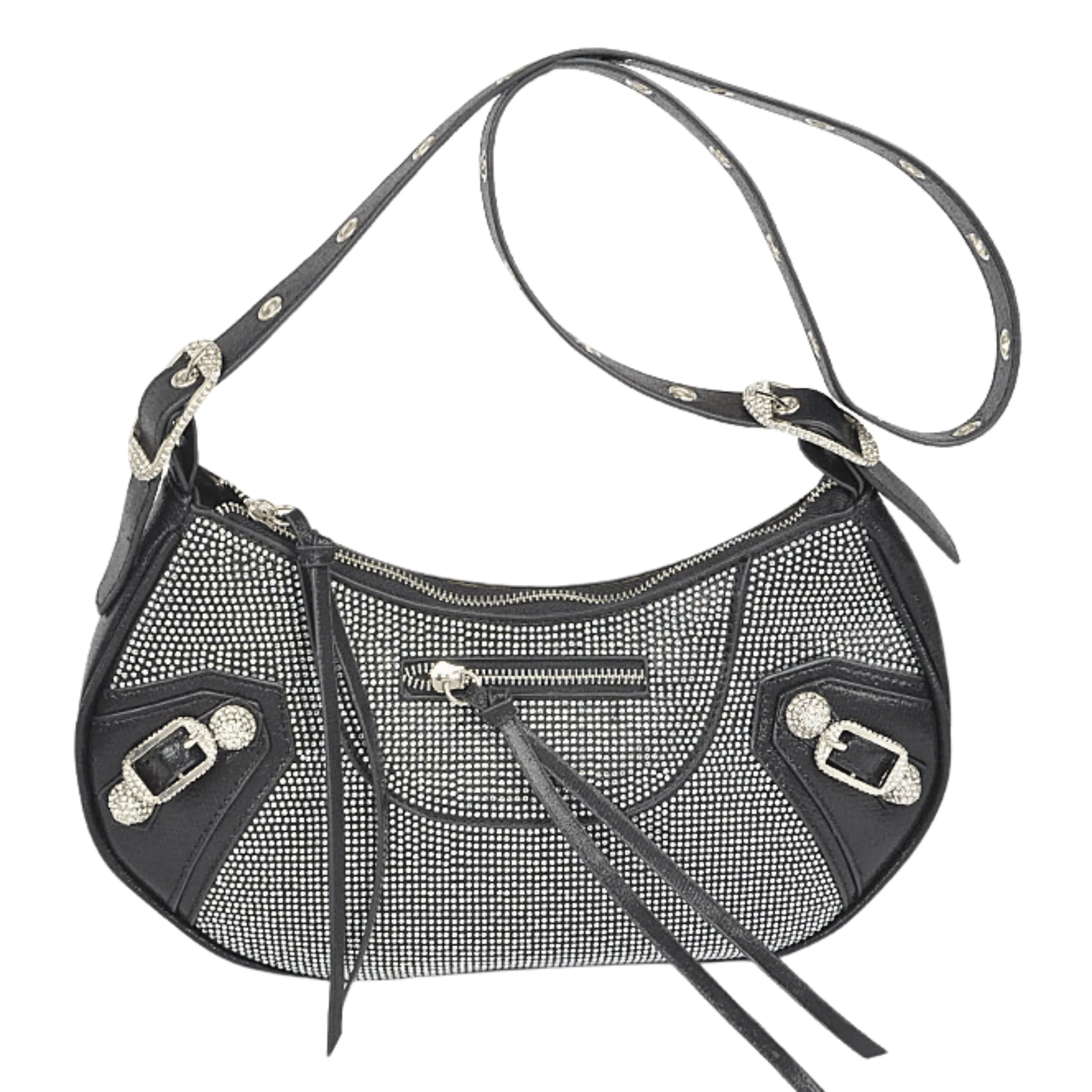 Rhinestone Y2k / Early 2000s Style Shoulder Bag
