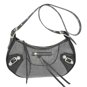 Rhinestone Y2k / Early 2000s Style Shoulder Bag