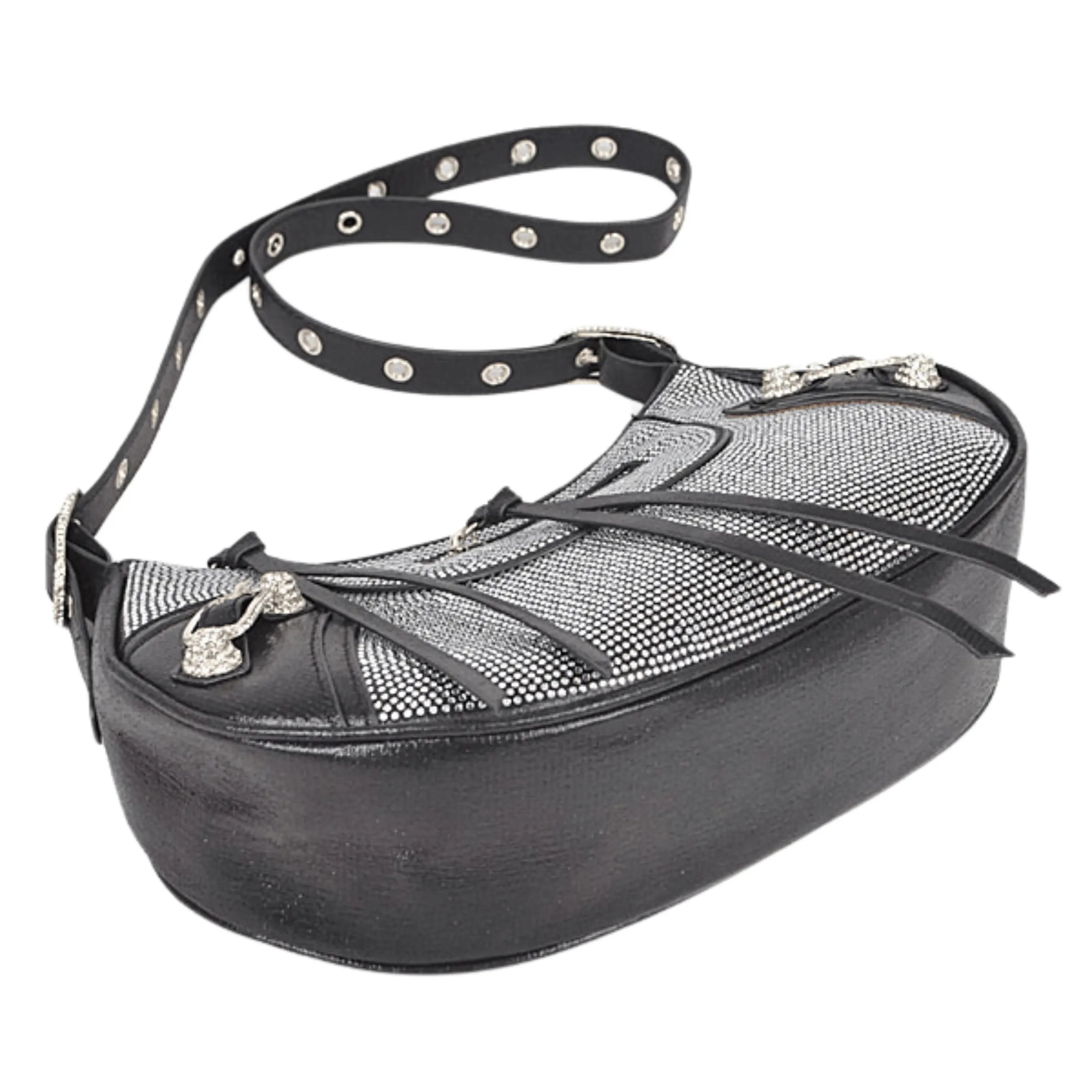 Rhinestone Y2k / Early 2000s Style Shoulder Bag