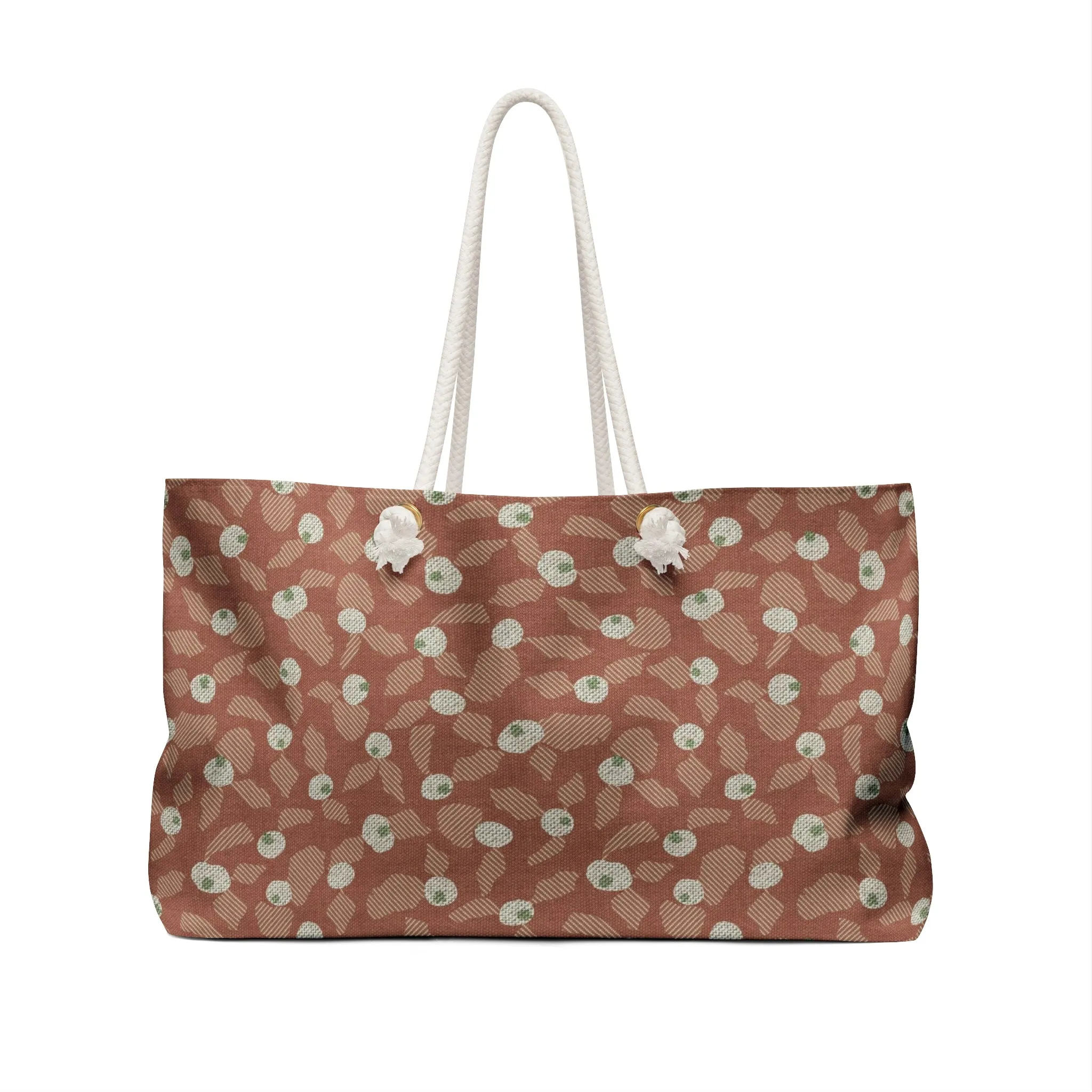 Rosa Rugosa Weekender Bag in Orange