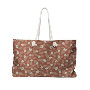 Rosa Rugosa Weekender Bag in Orange