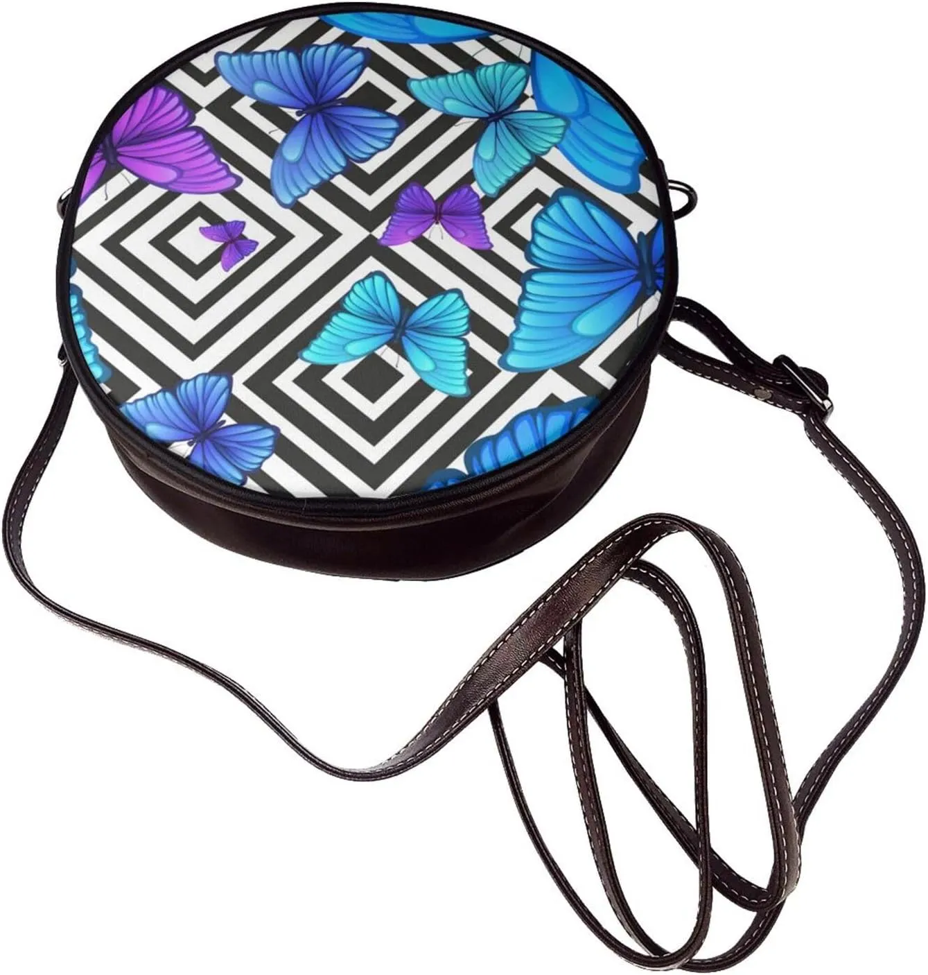 Round Crossbody Bags for Women, Small Purse and Crossbody Handbags Purse Satchel