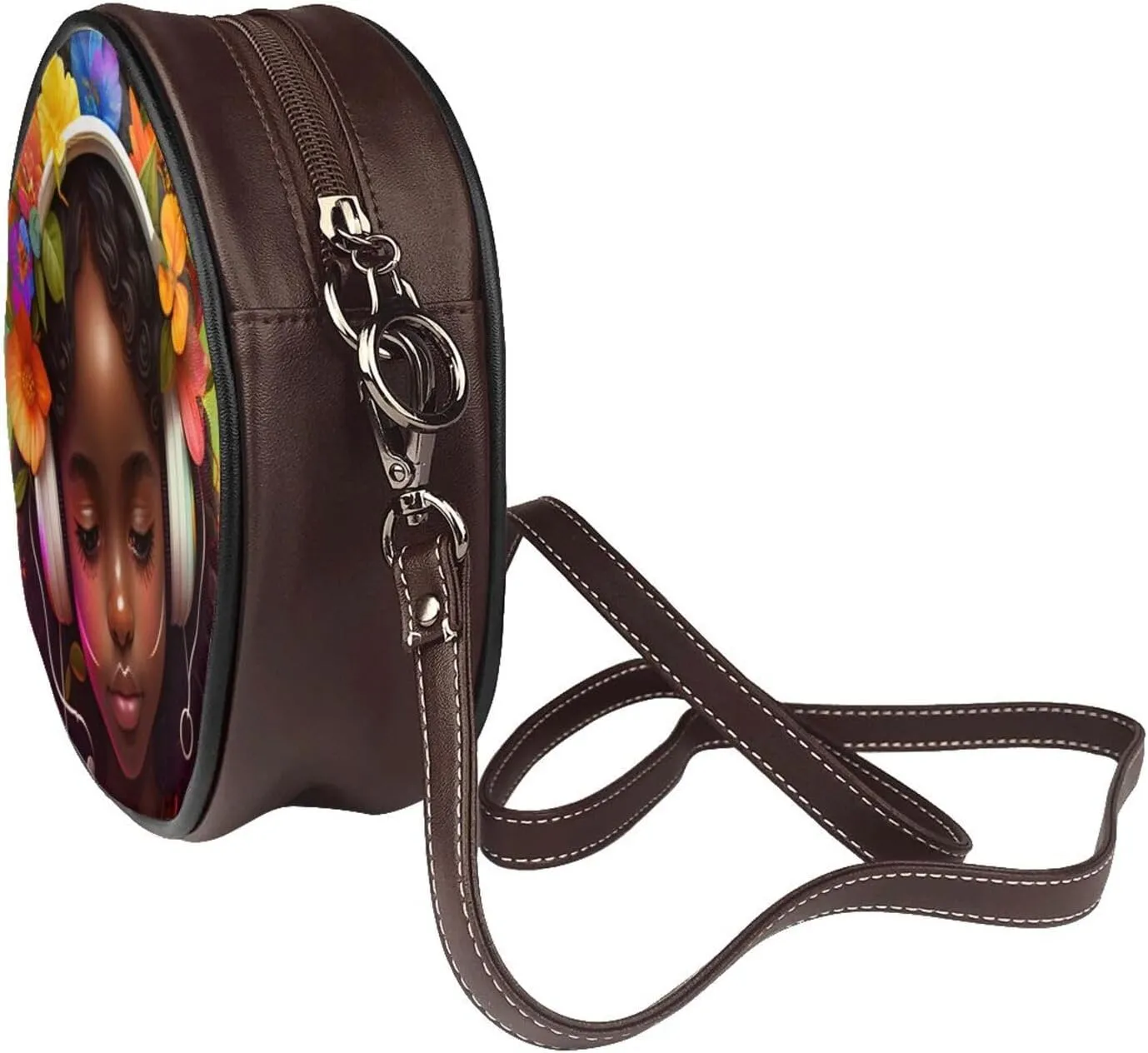 Round Crossbody Bags for Women, Small Purse and Crossbody Handbags Purse Satchel