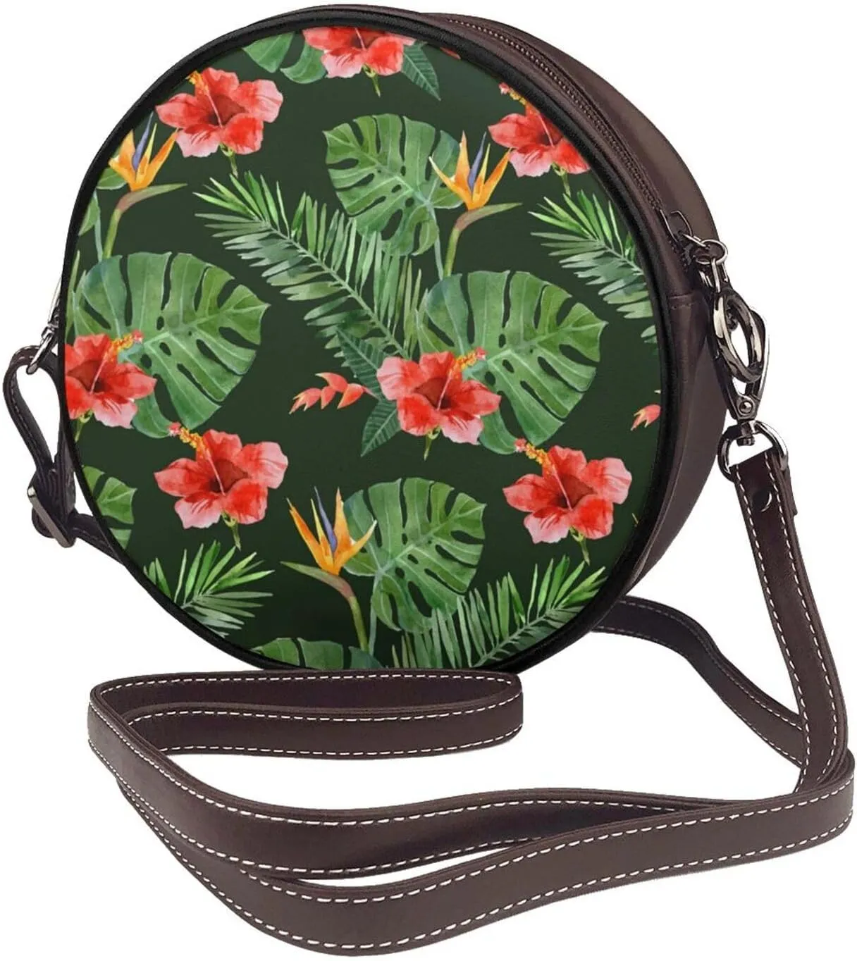 Round Crossbody Bags for Women, Small Purse and Crossbody Handbags Purse Satchel