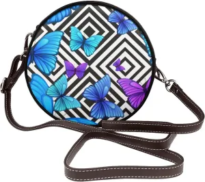 Round Crossbody Bags for Women, Small Purse and Crossbody Handbags Purse Satchel