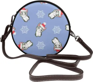 Round Crossbody Bags for Women, Small Purse and Crossbody Handbags Purse Satchel
