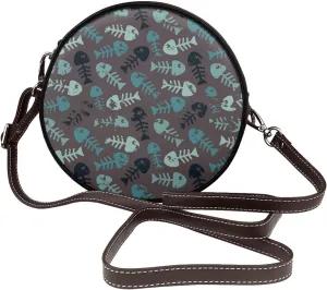 Round Crossbody Bags for Women, Small Purse and Crossbody Handbags Purse Satchel
