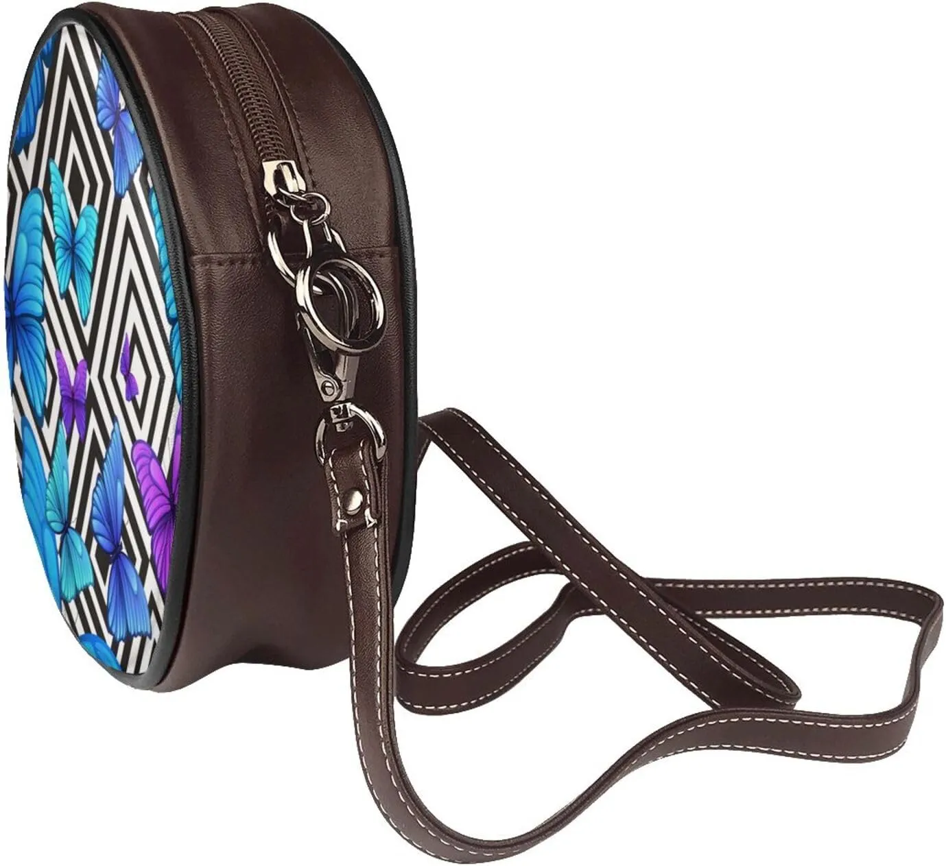 Round Crossbody Bags for Women, Small Purse and Crossbody Handbags Purse Satchel