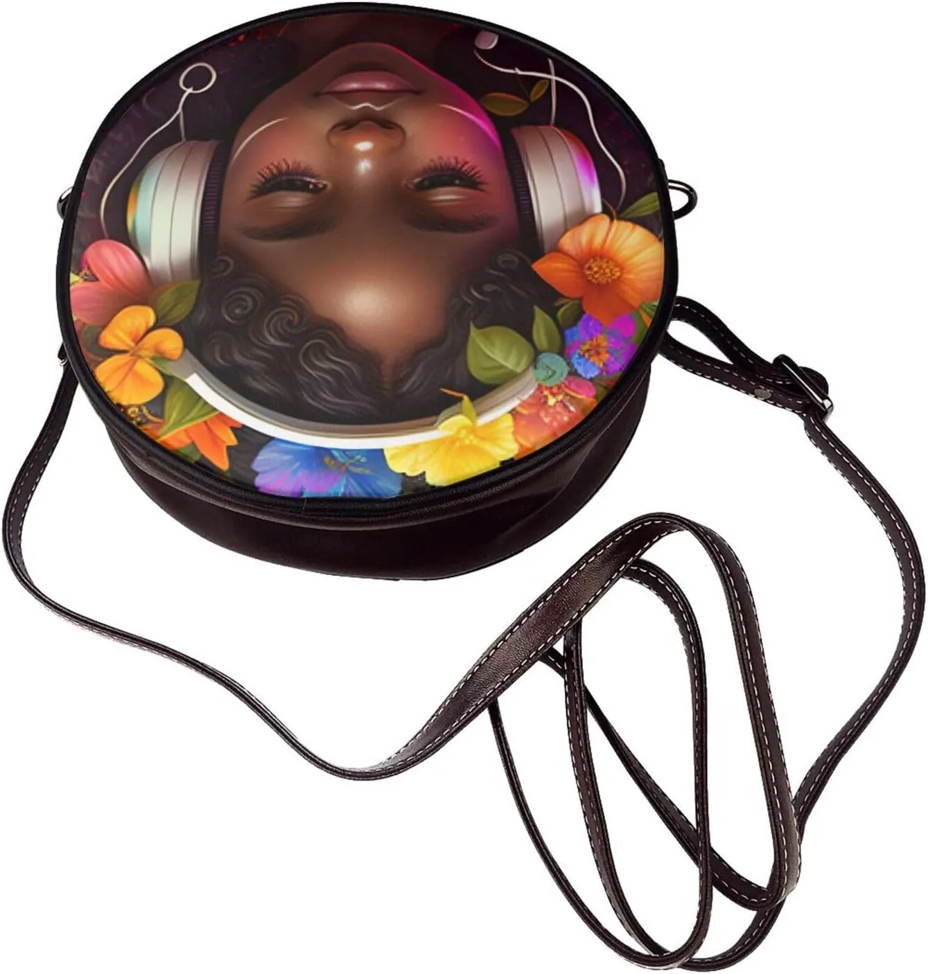 Round Crossbody Bags for Women, Small Purse and Crossbody Handbags Purse Satchel