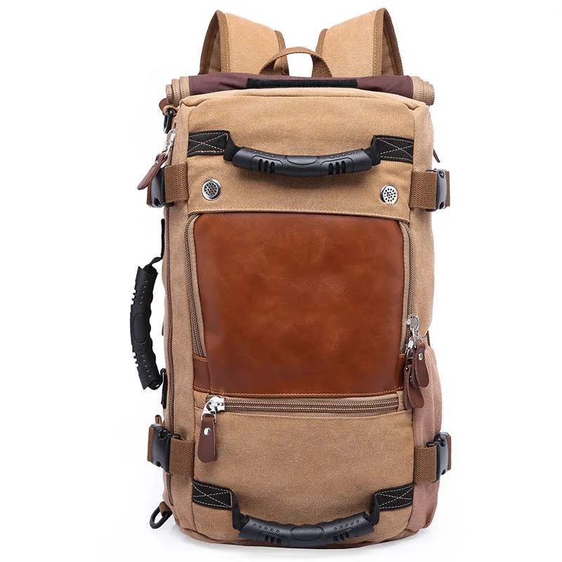 Rucksack Retro Large Capacity Multifunctional Travel Backpack