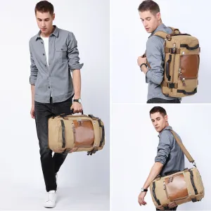 Rucksack Retro Large Capacity Multifunctional Travel Backpack