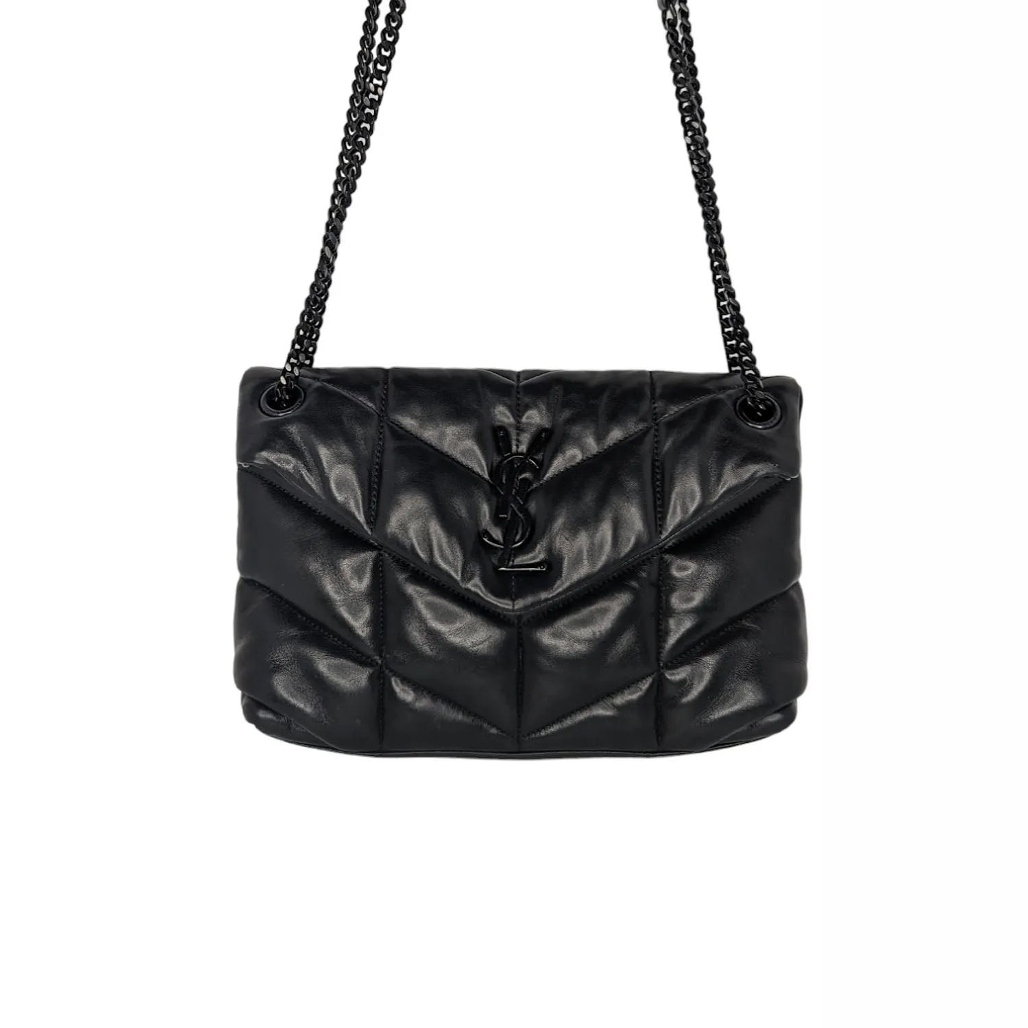 Saint Laurent Monogram Matelassé Small Loulou Puffer Bag