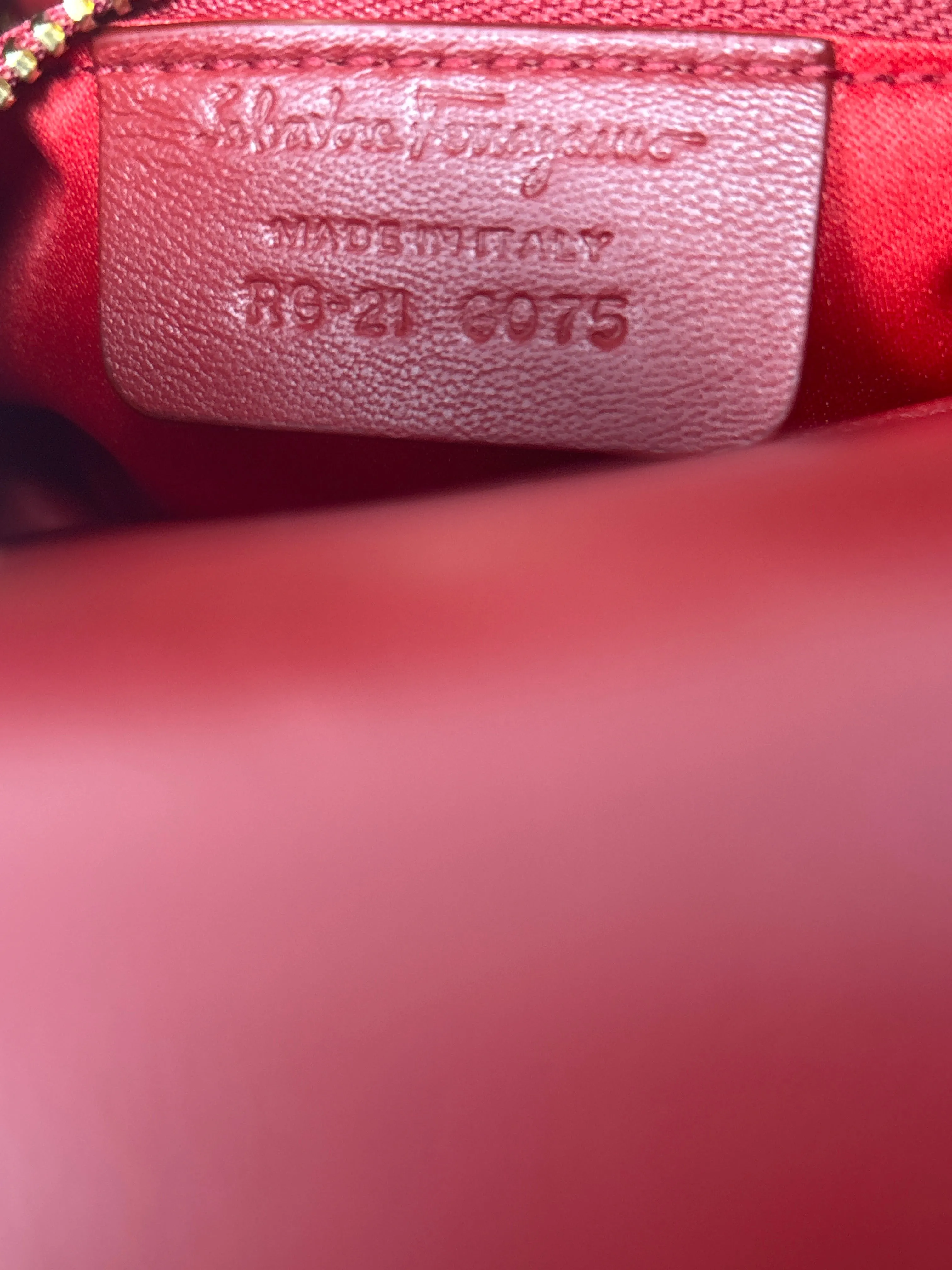Salvatore Ferragamo muti color bucket bag