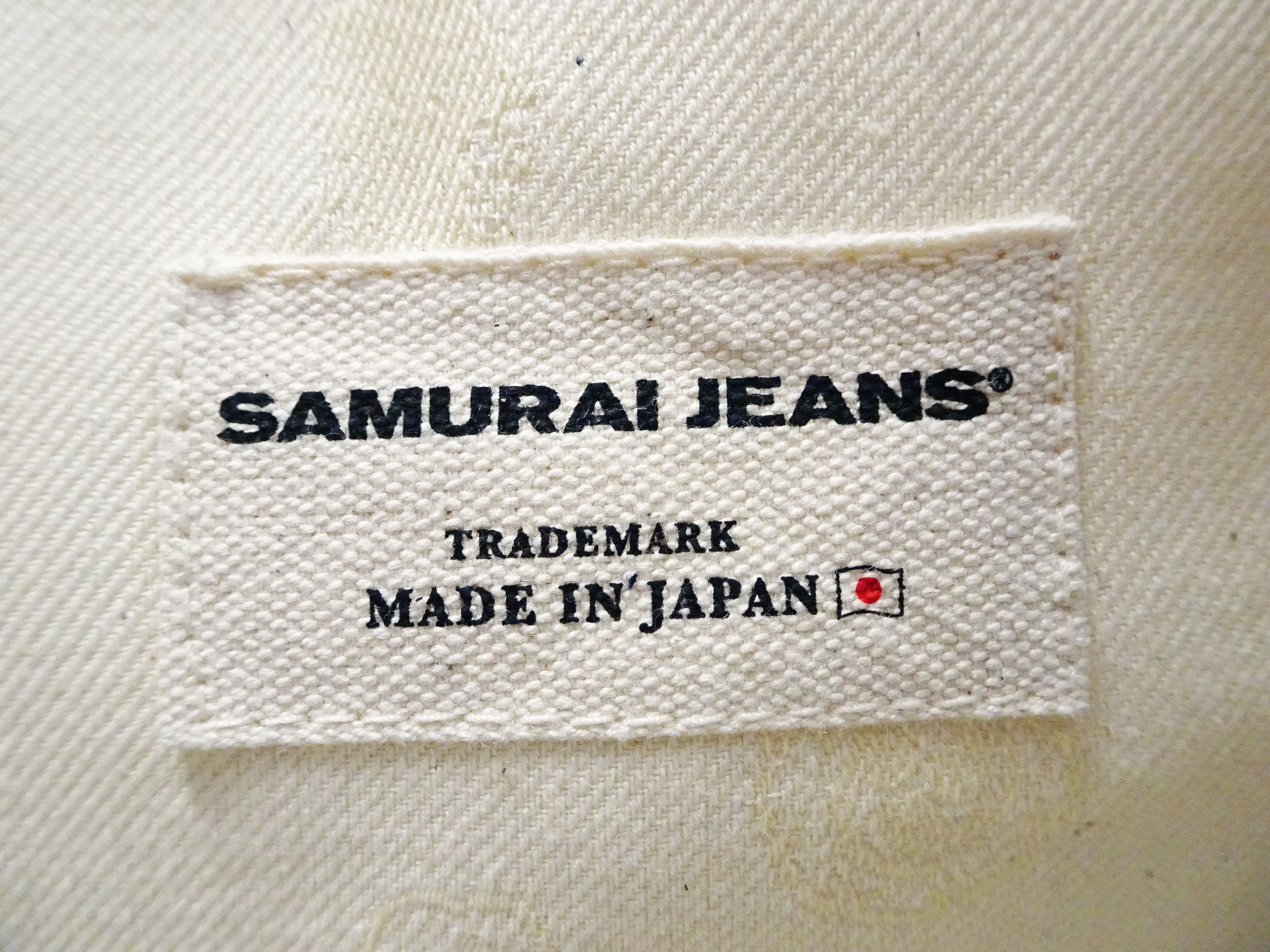 Samurai Jeans Bag Men's Casual Indigo Denim Boston Bag with Detachable Shoulder Strap SJDBB24-AI