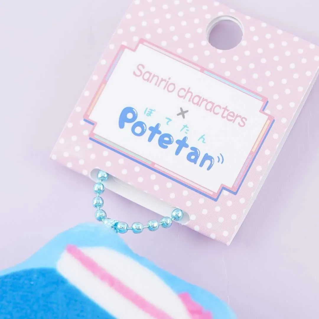 Sanrio Characters x Potetan Plushie Charm - Tuxedosam