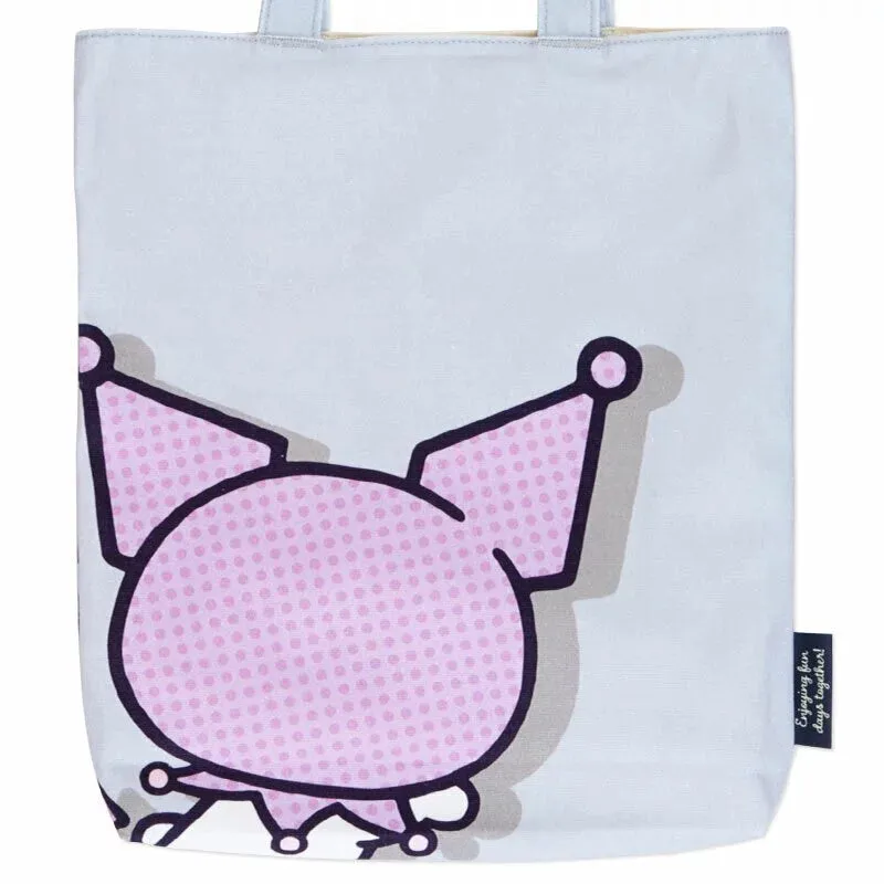 Sanrio Kuromi Simple Canvas Tote Bag