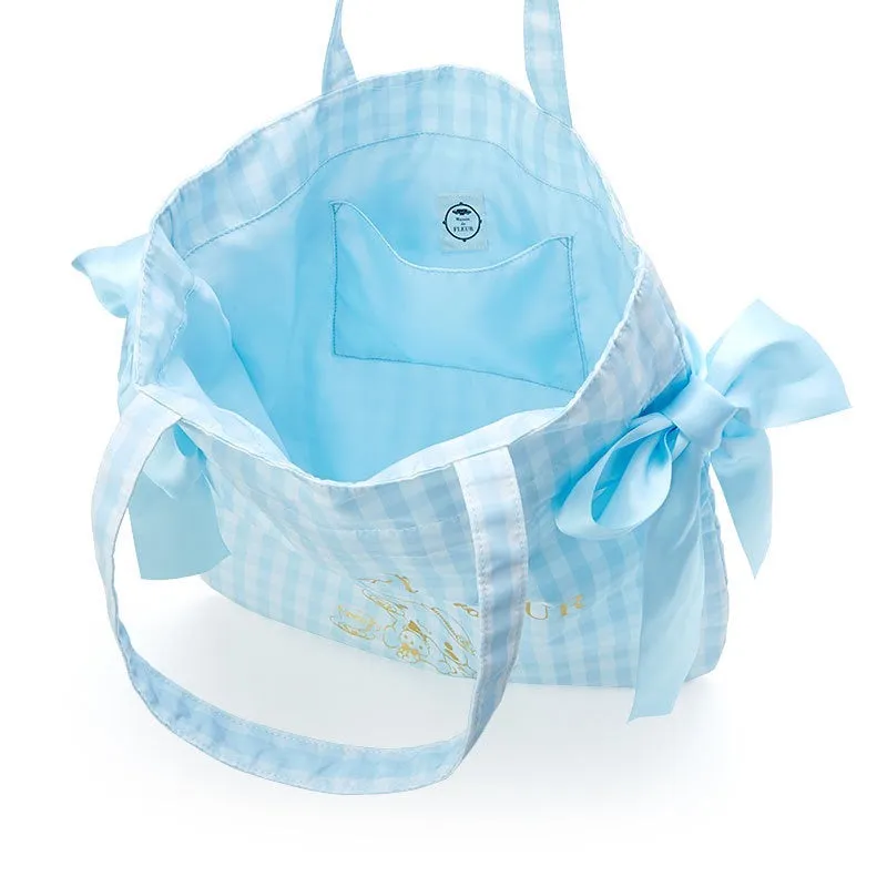 Sanrio x Maison De Fleur Cinnamoroll Gingham Tote Bag