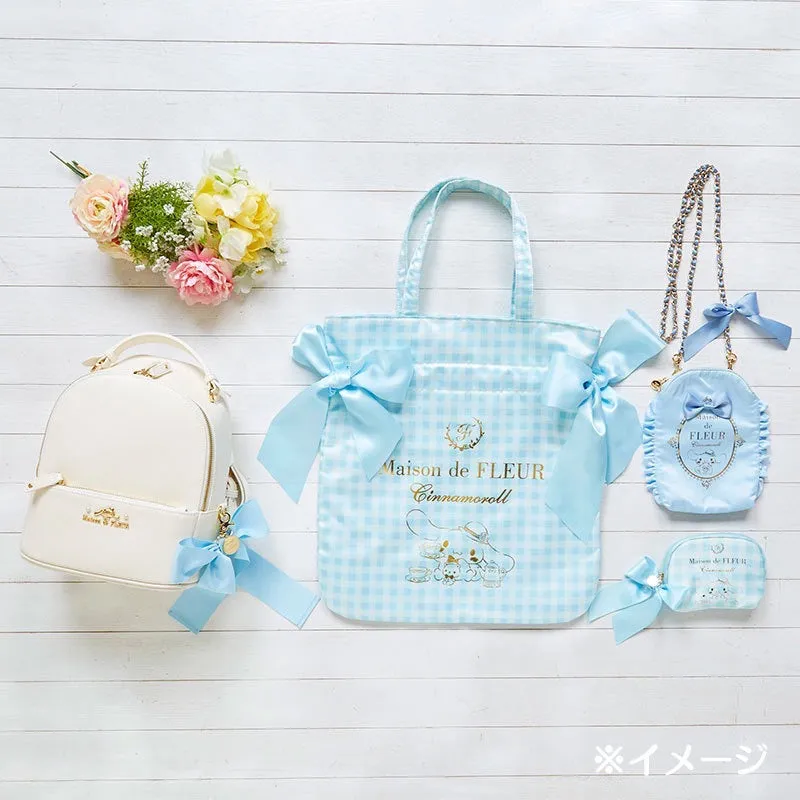 Sanrio x Maison De Fleur Cinnamoroll Gingham Tote Bag