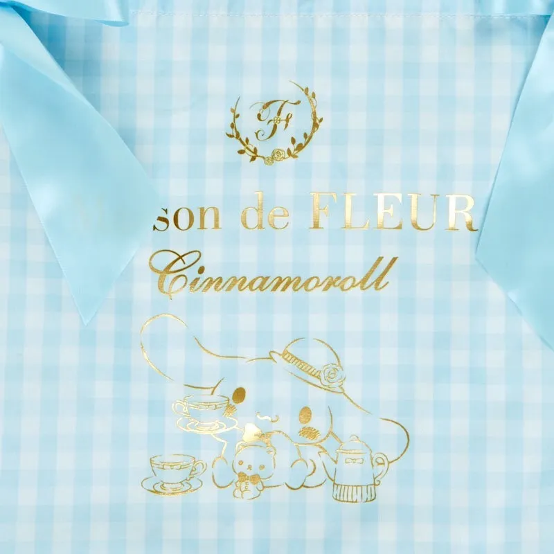 Sanrio x Maison De Fleur Cinnamoroll Gingham Tote Bag