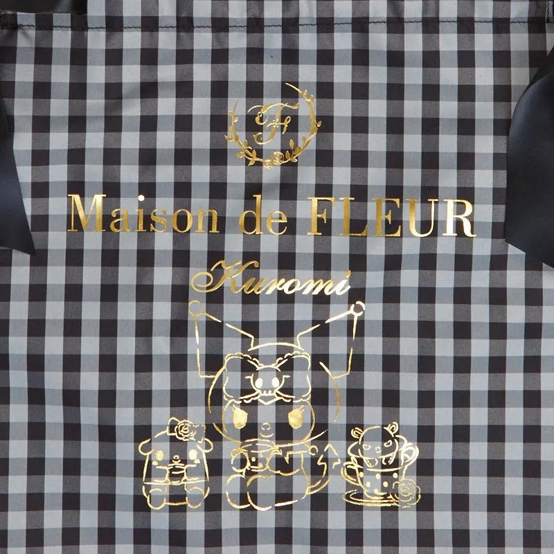 Sanrio x Maison De Fleur Kuromi Gingham Tote Bag