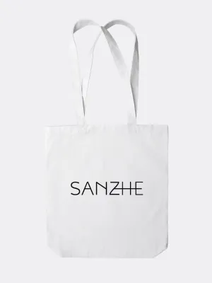 Sanzhe Signature Tote Bag - White