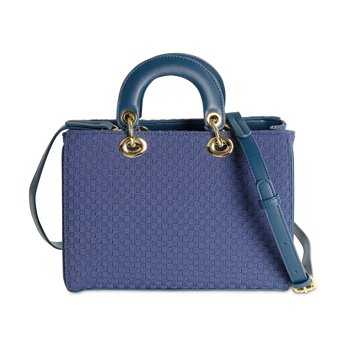 SAVARIA MINI TOTE- Navy