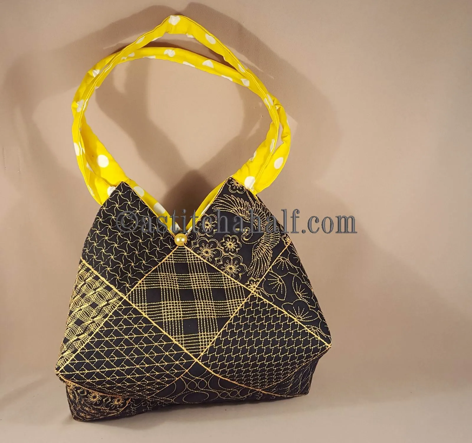 Sayonara Japanese Quilt Blocks and Tote Bag