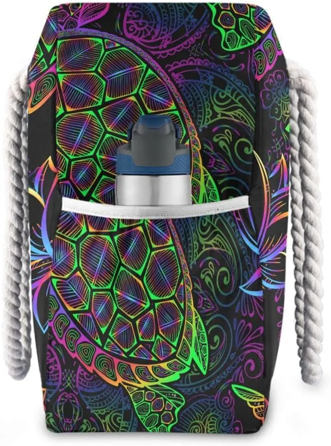 senya Beach Tote Bags for Women, Starfish Beach Large Beach Shoulder Bag Pool Bags Purse
