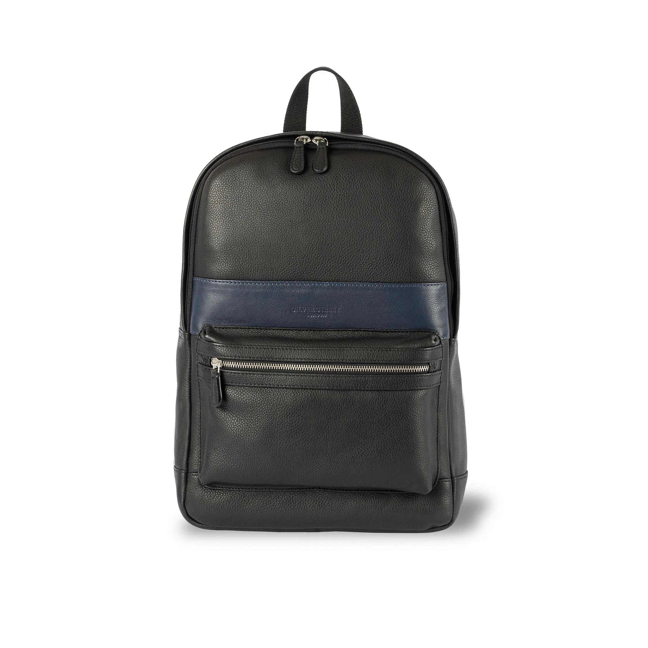 Sergio Leather Backpack - Black