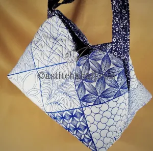 Shinon Japanese Quilt Blocks and Tote Bag